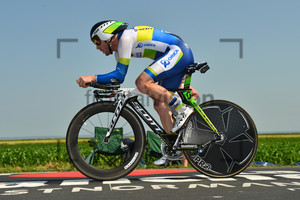 Matthew Harley Goss: 11. Stage, ITT from Avranches to Le Mont Saint Michel