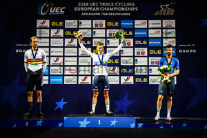 VAN SCHIP Jan, COQUARD Bryan, SCARTEZZINI Michele: UEC Track Cycling European Championships 2019 – Apeldoorn