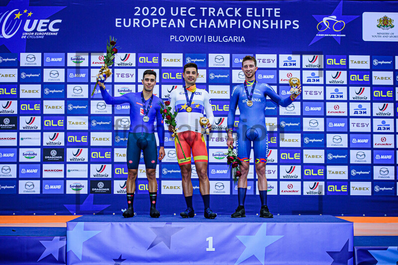 DONEGA Matteo, MORA VEDRI Sebastian, CRISTA Daniel: UEC Track Cycling European Championships 2020 – Plovdiv 