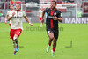 Andreas Wiegel, Brooklyn Kevin Ezeh SV Wehen Wiesbaden vs. Rot-Weiss Essen Spielfotos 02.10.2022