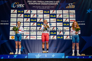 MOIR Iona, LYSENKO Alina, EDMUNDS Rhian: UEC Track Cycling European Championships (U23-U19) – Apeldoorn 2021