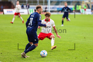Justin Plautz, Lawrence Ennali VfB Oldenburg vs. Rot-Weiss Essen 06.11.2022