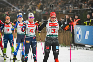Hanna Kebinger Ingrid Landmark Tandrevold bett1.de Biathlon World Team Challenge 28.12.2023