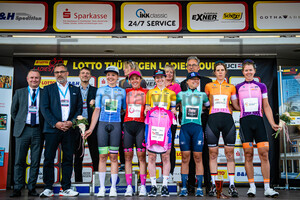 All Leader Jerseys: LOTTO Thüringen Ladies Tour 2022 - 2. Stage