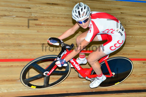 Katarzynia Pawlowska: UEC Track Cycling European Championships, Netherlands 2013, Apeldoorn, Omnium, Women