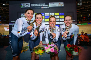 BRENNAUER Lisa, KLEIN Lisa, STOCK Gudrun, BRAUßE Franziska: UCI Track Cycling World Championships 2020