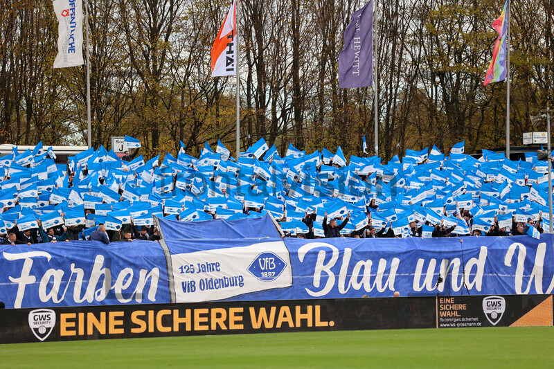 125 Jahre Choreo VfB Oldenburg gegen Essen 06.11.2022 