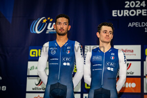 GRONDIN Donavan, BOUDAT Thomas: UEC Track Cycling European Championships – Apeldoorn 2024