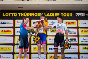 LACH Marta, MANLY Alexandra, GERRITSE Femke: LOTTO Thüringen Ladies Tour 2022 - 6. Stage