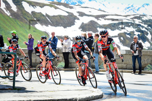 SCHÄR Michael, PORTE Richie, KUENG Stefan: Tour de Suisse 2018 - Stage 6