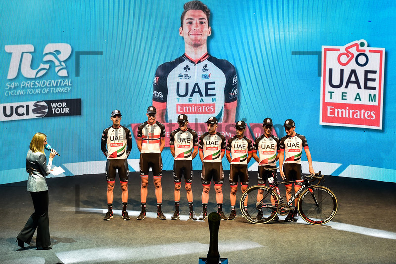 UAE Abu Dhabi: Tour of Turkey 2018 – Teampresentation 