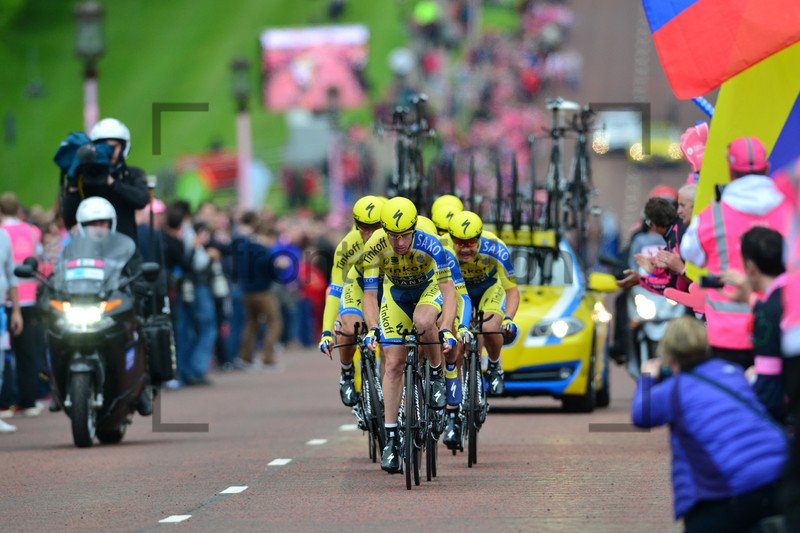 Tinkoff-Saxo: Giro d`Italia – 1. Stage 2014 