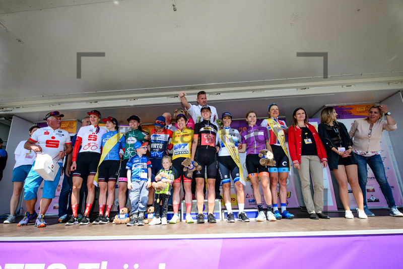 All Leader Jerseys: Lotto Thüringen Ladies Tour 2019 - 3. Stage 