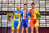 VYNOKUROV Andrii, BABEK Tomas, PERALTA GASCON Juan: Track Cycling World Cup - Apeldoorn 2016