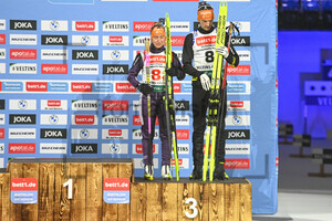 Polona Klemencic & Jakov Fak bett1.de Biathlon World Team Challenge 28.12.2023