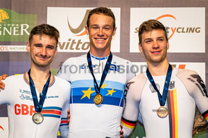 BIGHAM Daniel, MILAN Jonathan, BUCK-GRAMCKO Tobias: UEC Track Cycling European Championships – Grenchen 2023