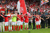Rot-Weiss Essen feiert Sieg mit Fans über Rödinghausen 07.05.2022