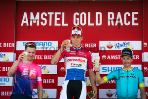 CLARKE Simon, VAN DER POEL Mathieu, FUGLSANG Jakob: Amstel Gold Race 2019