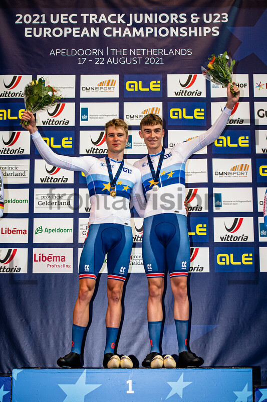 CHARLTON Josh, GIDDINGS Joshua: UEC Track Cycling European Championships (U23-U19) – Apeldoorn 2021 