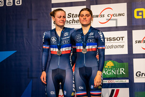 BERTEAU Victoire, COPPONI Clara: UEC Track Cycling European Championships – Grenchen 2023