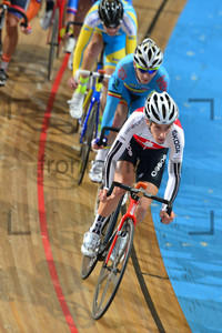 Oliver Beer: UEC Track Cycling European Championships, Netherlands 2013, Apeldoorn, Omnium, Elimination Race, Men