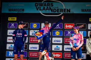 DE WILDE Julie, CONSONNI Chiara, CHABBEY Elise: Dwars Door Vlaanderen 2022 - Women´s Race