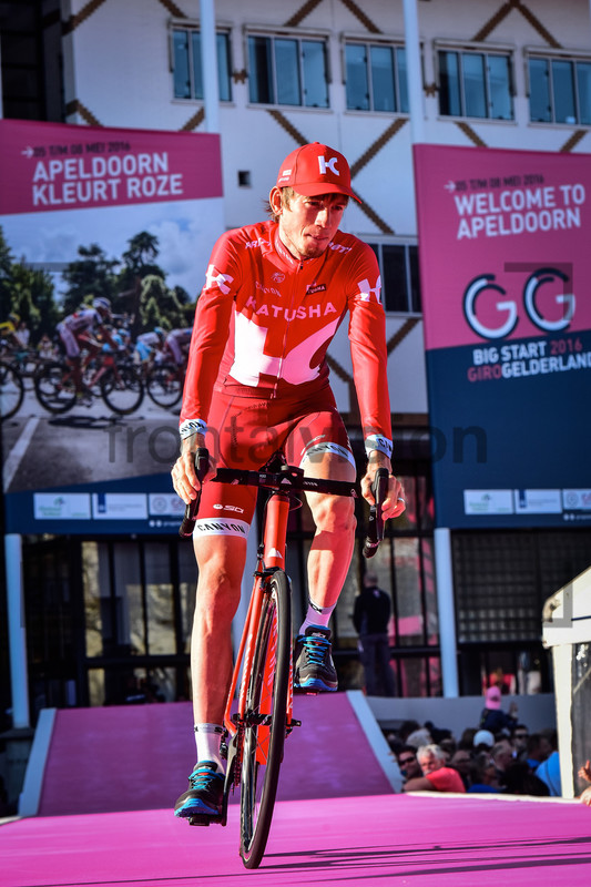 ZAKARIN Ilnur: 99. Giro d`Italia 2016 - Teampresentation 