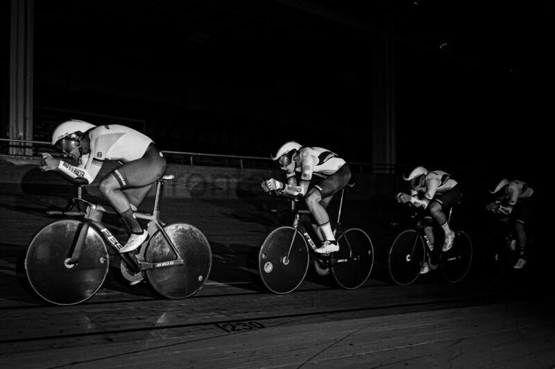 GROß Felix, BUCK GRAMCKO Tobias, REINHARDT Theo, ROHDE Leon: Fotoshooting Track Team BDR 2020 - Frankfurt/Oder 