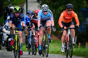 RODRIGUEZ SANCHEZ Gloria, FRANZ Heidi, BEEKHUIS Teuntje, FAULKNER Kristen, KRÖGER Mieke: Ronde Van Vlaanderen 2020