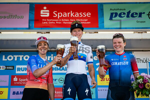 BASTIANELLI Marta, WIEBES Lorena, LACH Marta: LOTTO Thüringen Ladies Tour 2023 - 5. Stage