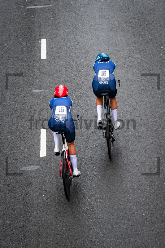 LABOUS Juliette, KERBAOL Cedrine: UEC Road Cycling European Championships - Drenthe 2023 