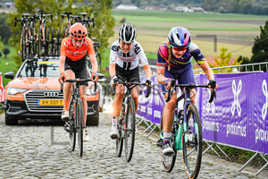 AMIALIUSIK Alena, MACKAIJ Floortje, KORENAAR Jeanne: Ronde Van Vlaanderen 2020