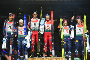 Siegerehrung bett1.de WTC Biathlon Talent Team Challenge Schalke 28.12.2023