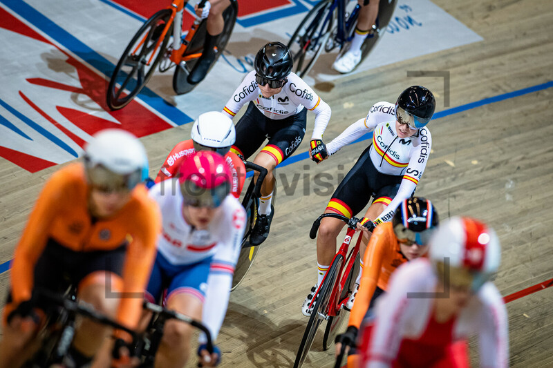 MORENO OSSOWSKY Ainhoa, ESCALERA Isabella Maria: UEC Track Cycling European Championships (U23-U19) – Apeldoorn 2021 