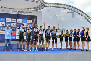 Omega Pharma - Quick-Step: UCI Road World Championships 2014 – UCI MenÂ´s Team Time Trail