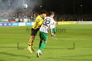 Luca Bazzoli Borussia Dortmund U23 vs. Preußen Münster Spielfotos 13.02.2024