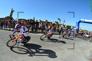 Rabo Women Cycling Team: UCI Road World Championships, Toscana 2013, Firenze, TTT Women