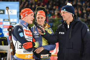 Denise Herrmann-Wick, .Benedikt Doll WTC Biathlon auf Schalke 28-12-2022