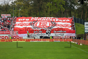 Rot-Weiss Essen Fans Choreo in Meppen