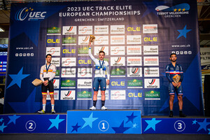 TORRES BARCELO Albert, CONSONNI Simone, GRONDIN Donavan: UEC Track Cycling European Championships – Grenchen 2023