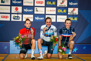VAS Kata Blanka, ZANARDI Silvia, MUZIC Evita: UEC Road Cycling European Championships - Trento 2021