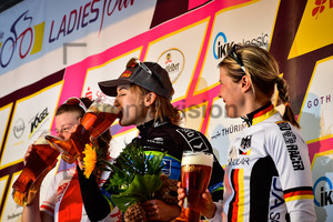 LACH Marta, ALBRECHT Lex, KASPER Romy: Lotto Thüringen Ladies Tour 2017 – Stage 2
