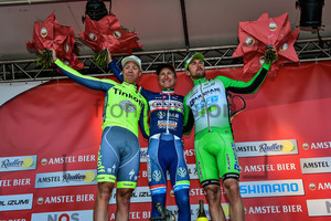 VALGREN Michael, GASPAROTTO Enrico, COLBRELLI Sonny: 51. Amstel Gold Race 2016
