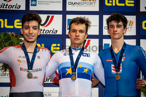 NARCISO Diogo, SHICHKIN Vlas, PINAZZI Mattia: UEC Track Cycling European Championships (U23-U19) – Apeldoorn 2021