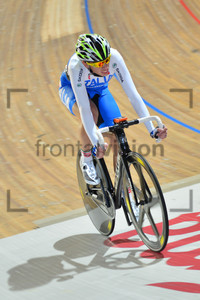 Francesco Castegnaro: UEC Track Cycling European Championships, Netherlands 2013, Apeldoorn, Omnium, Elimination Race, Men