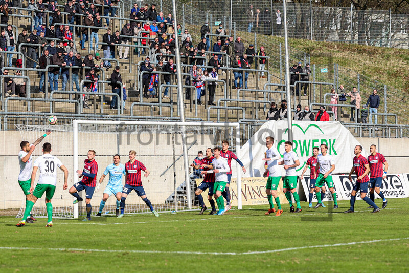 Wuppertaler SV vs. Preußen Münster Spielfotos 06-03-2022 