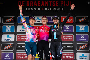 NIEWIADOMA Katarzyna, VOLLERING Demi, LIPPERT Liane: Brabantse Pijl 2022 - Women´s Race