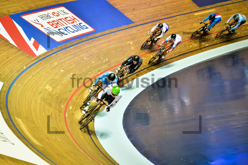 Keirin: UCI Track Cycling World Cup Manchester 2017 – Day 3 