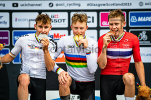 FIETZKE Paul, PHILIPSEN Albert, ORN-KRISTOFF Felix: UCI Road Cycling World Championships 2023