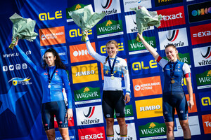 VENTURELLI Federica, MOORS Fleur, TABU Léane: UEC Road Cycling European Championships - Drenthe 2023